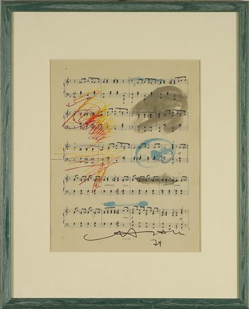 CHIARI GIUSEPPE (1926 - 2007) Firma e anno in basso al centro. Autentica...