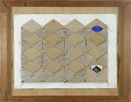 POZZATI CONCETTO Opera pubblicata a pagina 67 del catalogo "Concetto Pozzati....