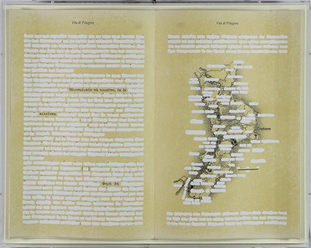 ISGRO' EMILIO Tiratura 9/30. Entro teca di plexiglass. Opera autenticata a...