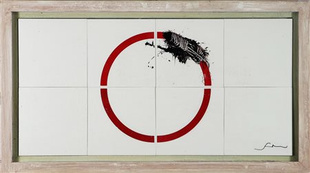 SCANAVINO EMILIO (1922 - 1986) Firma in basso a destra. Serigrafia su...