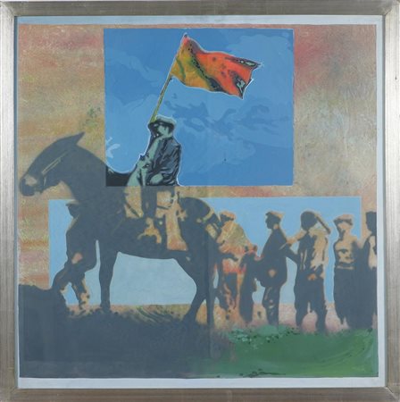 DEODATO PINO (n. 1950) Autentica dell'artista su fotografia. Al retro: firma....