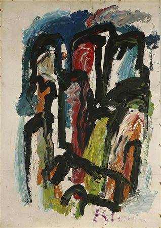 BOLDRINI GUSTAVO (1927 - 1987) Firma in basso a destra. Acrilico su tela Cm...