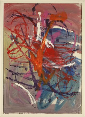 LA BIANCA DINO (n. 1941) Al retro firma. Olio su tela Cm 50x70