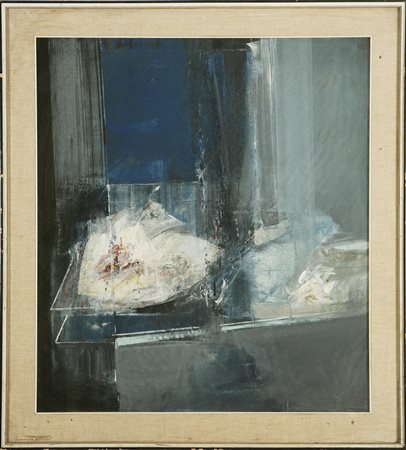 GIANNINI GIUSEPPE (n. 1937) Firma e data in basso a destra. Olio su tela Cm...
