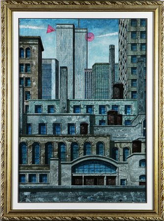 CAPUTO ANTONIO (n. 1933) Firma in basso a destra. Autentica a cura...