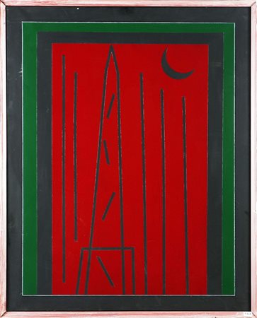 ANGELI FRANCO (1935 - 1988) Opera pubblicata a pagina 1986 del catalogo...