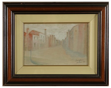SEMEGHINI PIO (1878 - 1964) Anni '40. Firma in basso a destra. Opera...