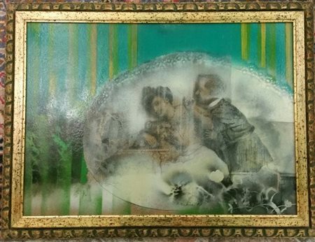 Alice Felice "Innamorati"acrilici sumasonite cm 50x70