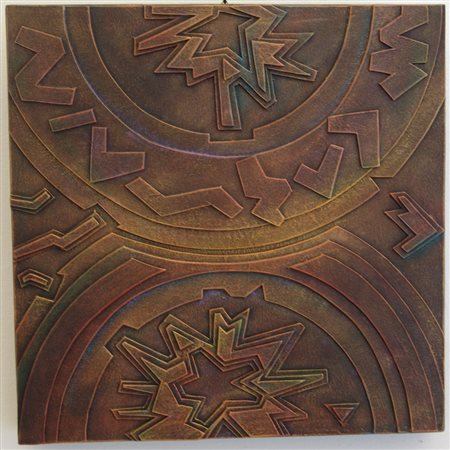 Attilio Lauricella "Frammenti di pensieri nelle ore del giorno" Bassorilievo...