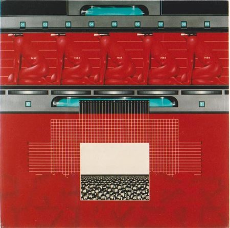 Gerico "Incasellamento n° 3" 1978 acrilici su tela cm 80x80 Autentica e...