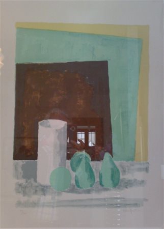 BONFANTINI SERGIO (1910 - 1989) Senza titolo. Litografia. Cm 70,00 x 50,00....