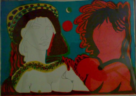 ZANCANARO TONO (1906 - 1985) Selynuntea. Litografia. Cm 70,00 x 50,00. 114/160.