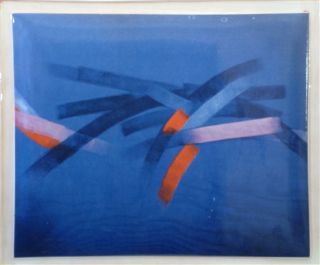 SOTTILE TURI (n. 1936) Orizzonti. Ceramica. Cm 31,00 x 26,00. 1596/2700....