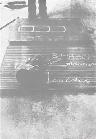 BEUYS JOSEPH (1921 - 1986) Senza titolo. Litografia. Cm 70,00 x 100,00....