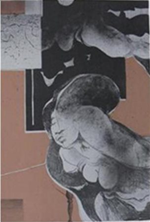 BIONDA MARIO (1913 - 1985) Senza titolo. Litografia. Cm 70,00 x 50,00. 70/100.