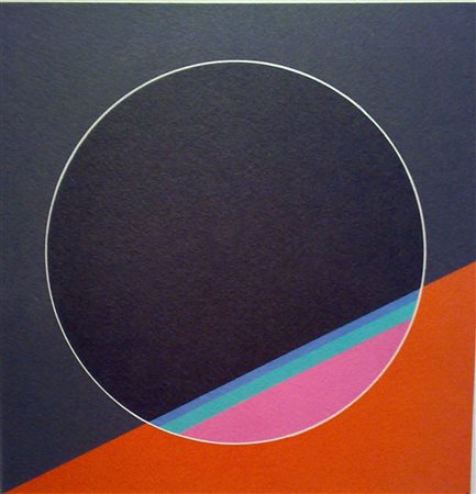 CARMI EUGENIO (n. 1920) Segnale immaginario. Fotolitografia. Cm 23,50 x...