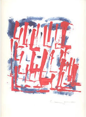 CONSAGRA PIETRO (1920 - 2005) Lettera L.Dalla serie L'Alfabeto....