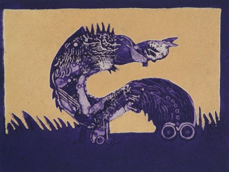 DI PIERI GINO (n. 1946) Senza titolo. 1978. Acquaforte, acquatinta. Cm 24,00...