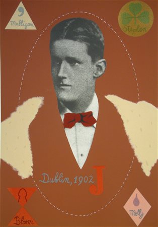 FERGOLA SERGIO (1936 - 1994) Intelligenza. 1976. Serigrafia, calcografia,...