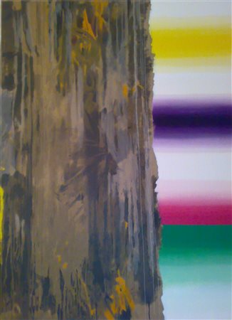 FINZI ENNIO (n. 1931) Senza titolo. Serigrafia. Cm 70,00 x 90,00. 17/95....