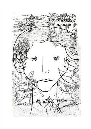 PACI FULVIO (n. 1939) Ricordi. 1986. Serigrafia. Cm 34,00 x 49,00. XIX/XX.