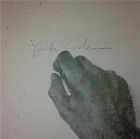 PAOLINI GIULIO (n. 1940) Vedo - la decifrazione del mio campo visivo. 1969....