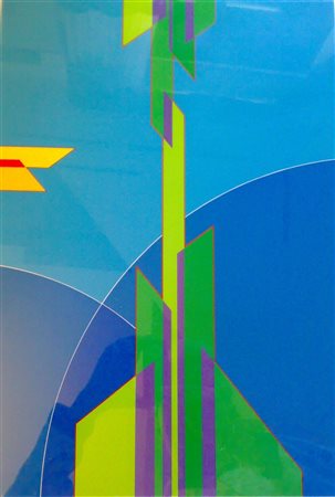 VERONESI LUIGI (1908 - 1998) Senza titolo. 1983. Litografia. Cm 50,00 x...