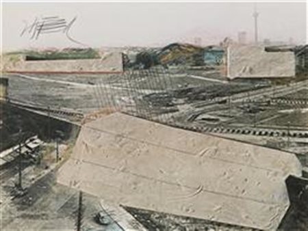 VOSTELL WOLF (1932 - 1998) La Bilancia, dalla serie Lo Zodiaco. 1973....