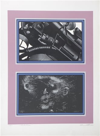 BENEDETTI MARIO (n. 1938) Senza titolo. Acquaforte. Cm 80,00 x 60,00. A280...