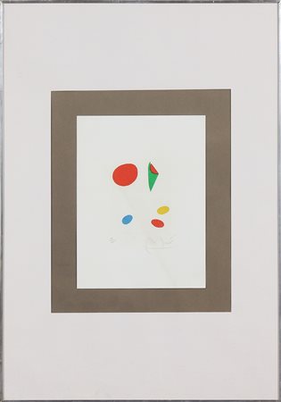 MIRO' JOAN (1893 - 1983) Senza titolo. Litografia. Cm 28,00 x 33,00. 91/115....
