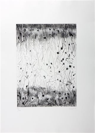 CORPORA ANTONIO (1909 - 2004) Senza titolo. Acquaforte. Cm 70,00 x 50,00. 63/75