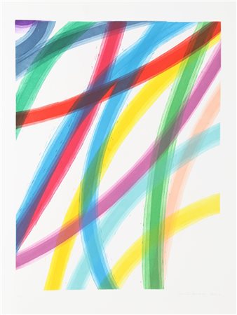 DORAZIO PIERO (1927 - 2005) Composizione astratta. 1990. Acquaforte. Cm 58,00...