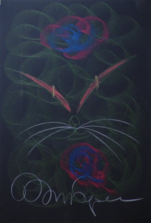 PARIGINI NOVELLA (1921 - 1993) Senza titolo. Tecnica mista su carta. Cm 50,00...