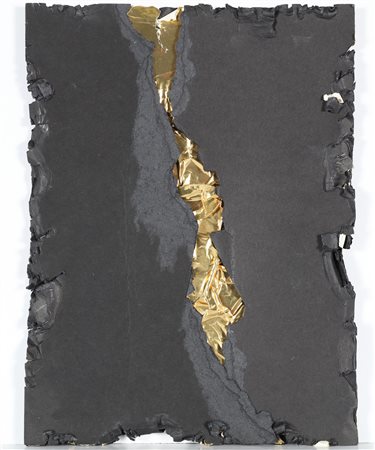 GISONE GASPARE (n. 1975) Senza titolo. 2004. Tecnica mista su carta. Cm 24,00...