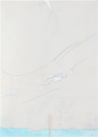 CAMPANI LUCIA Senza titolo. 1981. Tecnica mista su carta. Cm 25,00 x 34,00.