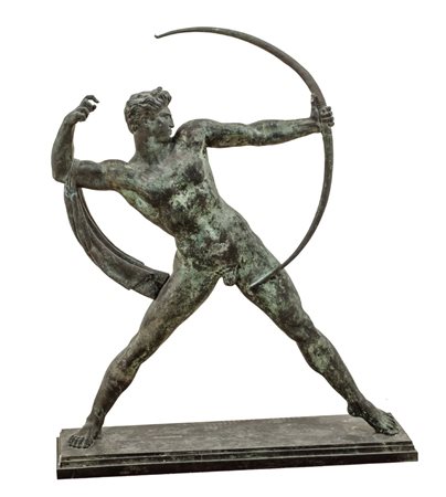 NINO GERACI (Palermo 1900 - 1980) SCULTURA in bronzo, fusione a cera persa...