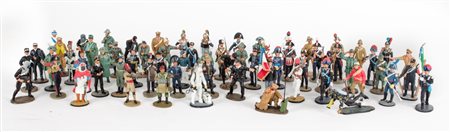 COLLEZIONE di SOLDATINI di piombo dipinto (Del Padro Collection). XX secolo