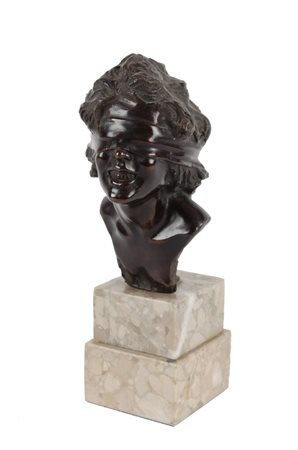 VINCENZO CINQUE (Napoli 1852 - 1929) SCULTURA in bronzo , fusione a cera...