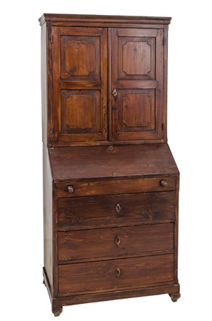 TRUMEAU arte povera in abete con tre cassetti sottostanti. Sicilia XIX secolo...