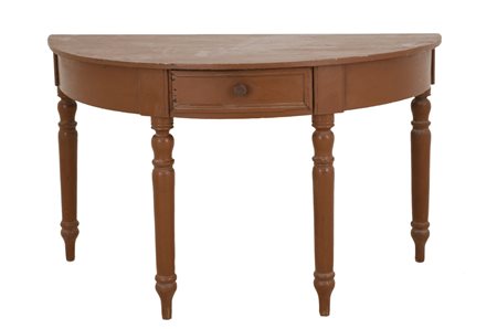 COPPIA MEZZINE in abete con cassetti centrali. Sicilia XIX secolo Misure: cm...