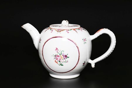 Arte Cinese Teiera Compagnia delle Indie India, XVIII secolo. . Cm 12,00....