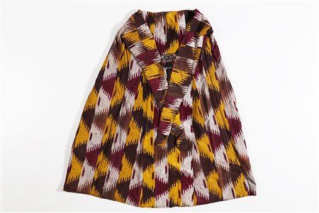 Arte Islamica Chapan Ikat in seta Afghanistan, metà XX secolo. -. Cm 80,00 x...