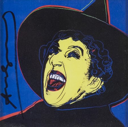 Andy Warhol (Pittsburg 1928 New york 1987) Myths - The Witch1981 Stampa...
