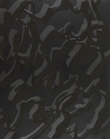 Agostino Ferrari (Milano 1938) Evento - Scrittura 1987 Acrilico e sabbia su...