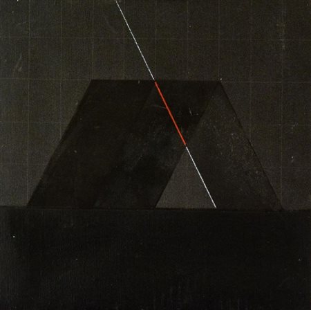 Walter Valentini (Pergona (Pu) 1928) Z 9 1978 Tecnica mista su tela, cm....