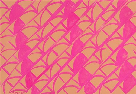 Carla Accardi (Trapani 1924 Roma 2014) Senza titolo 1980 Tempera su...