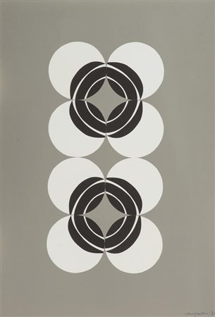 Sara Campesan (Mestre 1924) Composizioni Modulari 1970 Collage e tecnica...