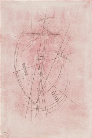 Vasilij Kandiskij (Mosca 1866 Neuilly-sur-Seine 1944) Senza titolo 1927...