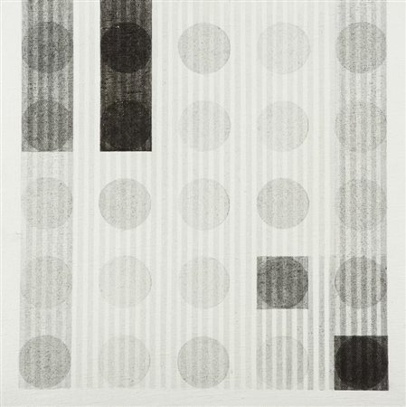 Carlo Nangeroni (New York 1922) Senza titolo 1974 Olio su tela, cm. 40x40 Sul...