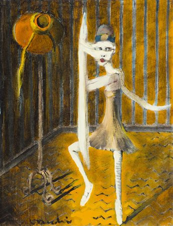 Sergio Vacchi (Castenaso di Bologna 1925 Siena 2016) Passo di danza 1988 c.a....